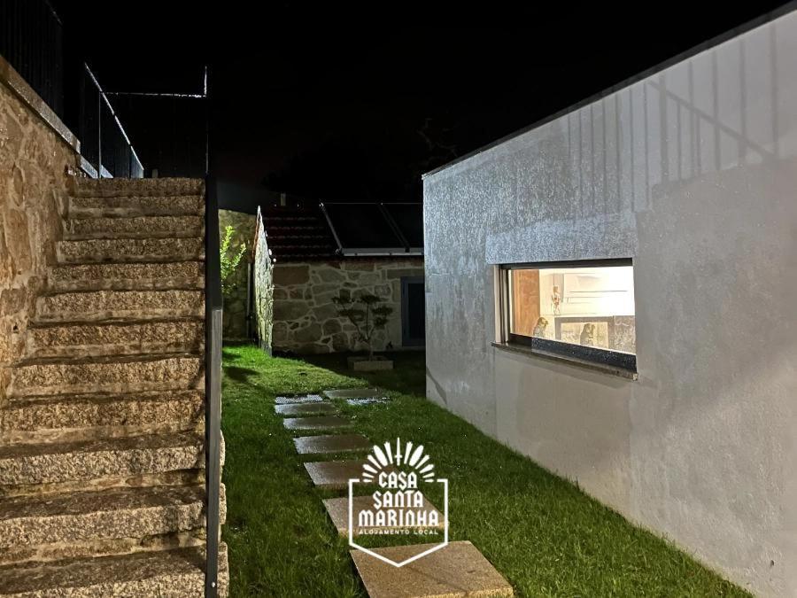 パレーデス・デ・コウラ Casa Santa Marinhaヴィラ エクステリア 写真